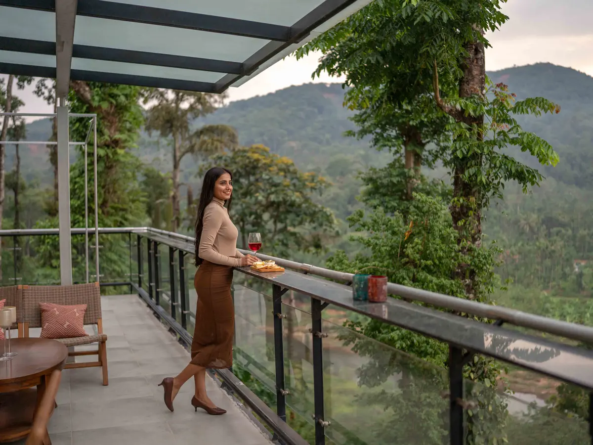 Whispering Waters Villa - Balcony