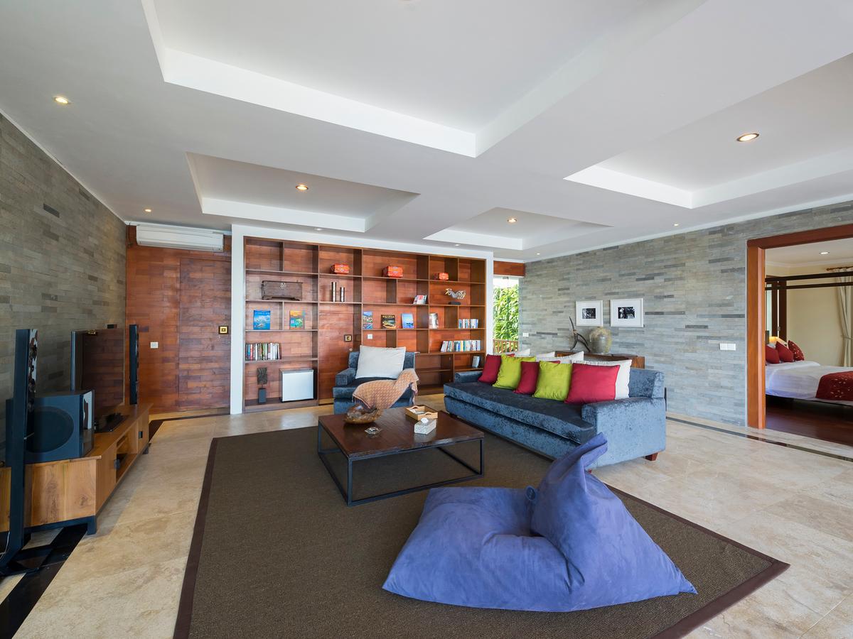 Villa Asada - Media, library room