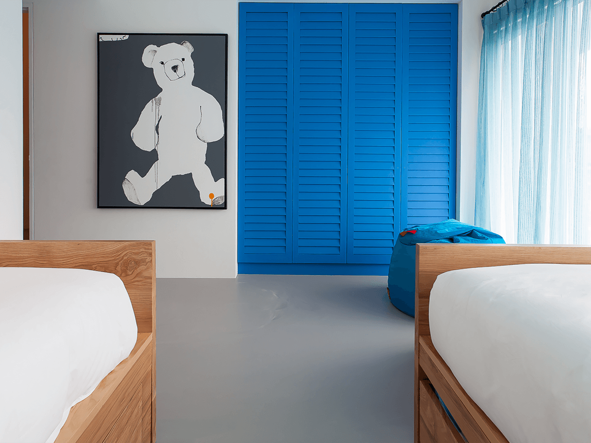 Villa Sammasan - Guest bedroom three layout