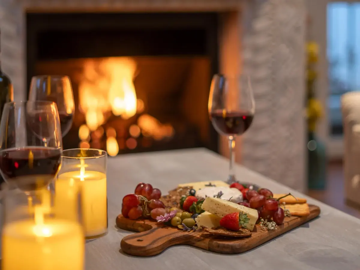 Indoor Bonfire | Private villa | Villa Aikyam