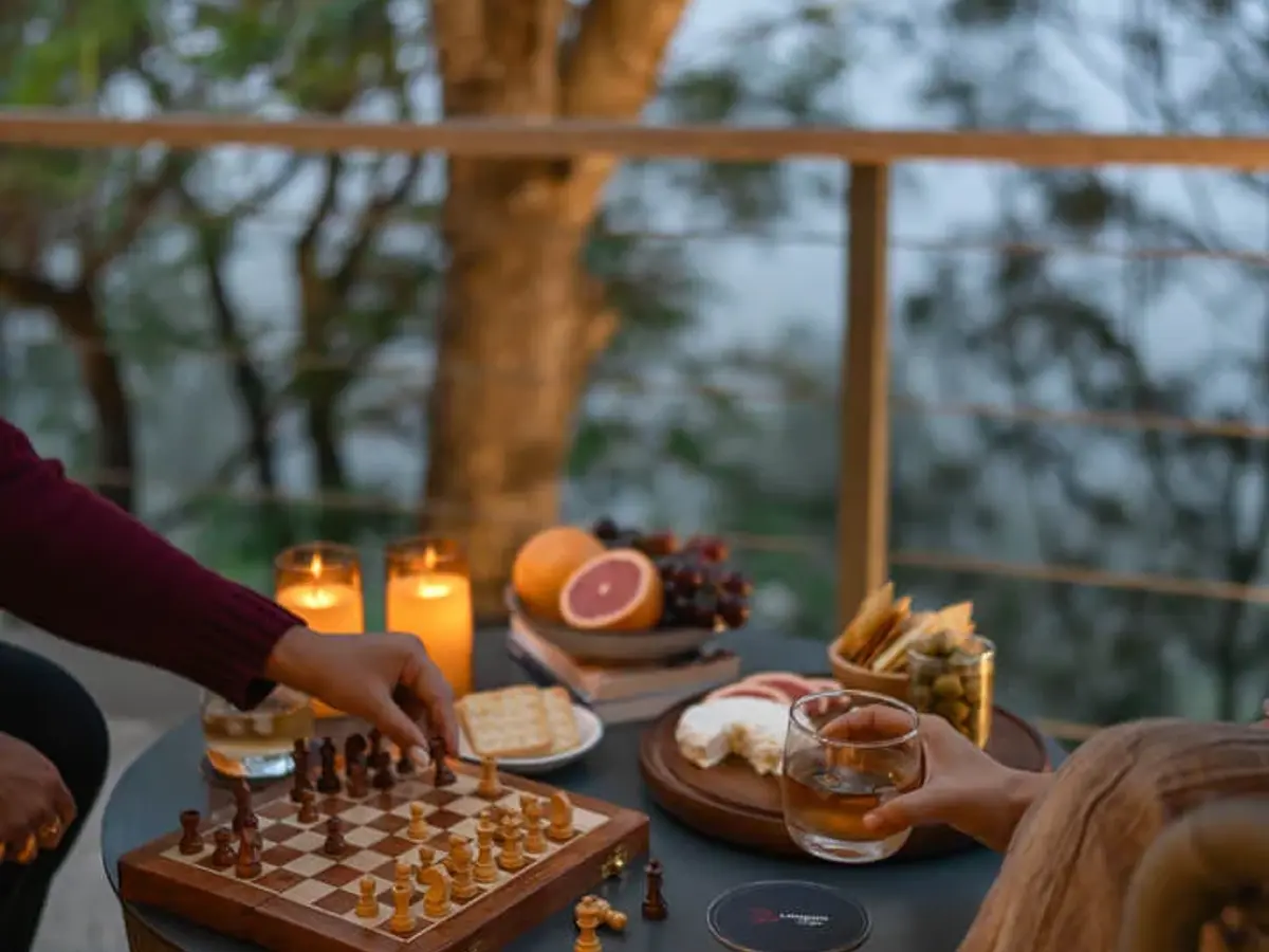 Evening Balcony Setup | Live on Mountains | Villa 11A by Amani Villas 