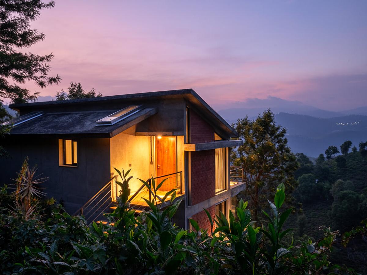 Facade Night | Amani Villas - Coonoor