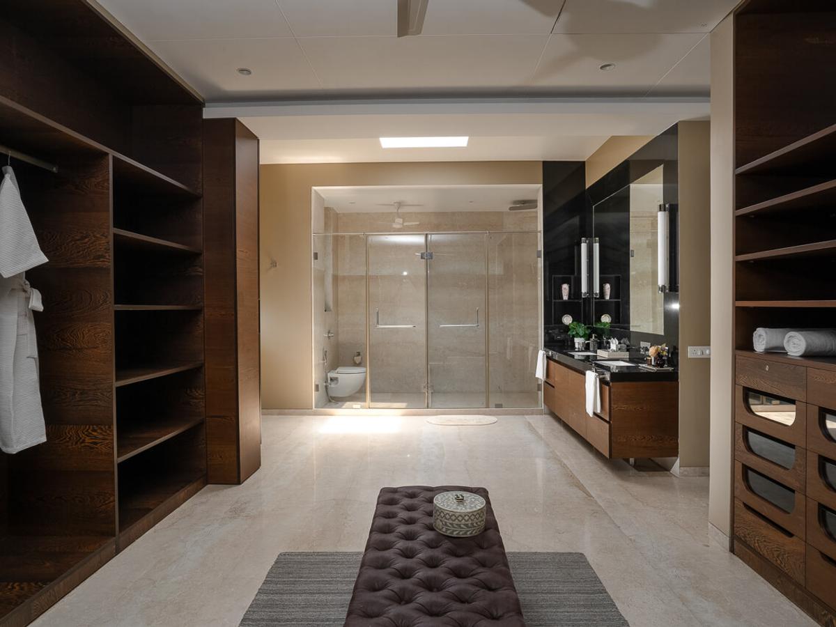 Master Bathroom | Bamboo Breeze by Lohono Stays 