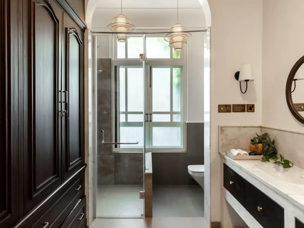 Bathroom 2 | Villa in Goa - Beleza Villa B by Lohono Stays