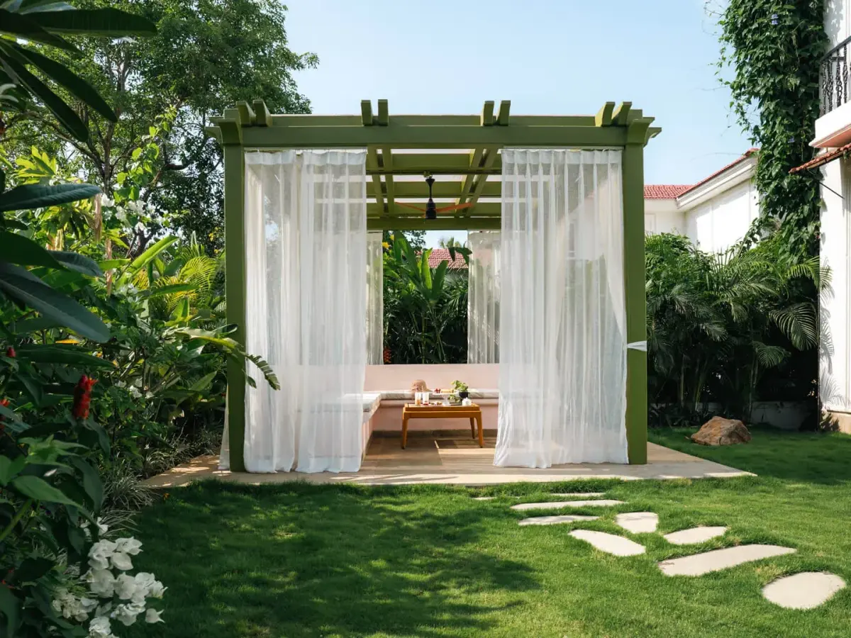 Outdoor Gazebo | Beleza Villa B by Lohono Stays