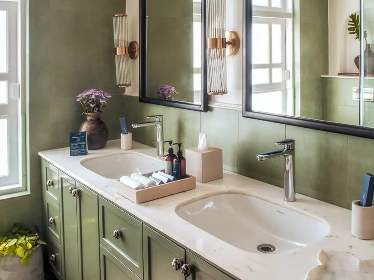 Bathroom 1 | Villa in Goa - Beleza Villa C