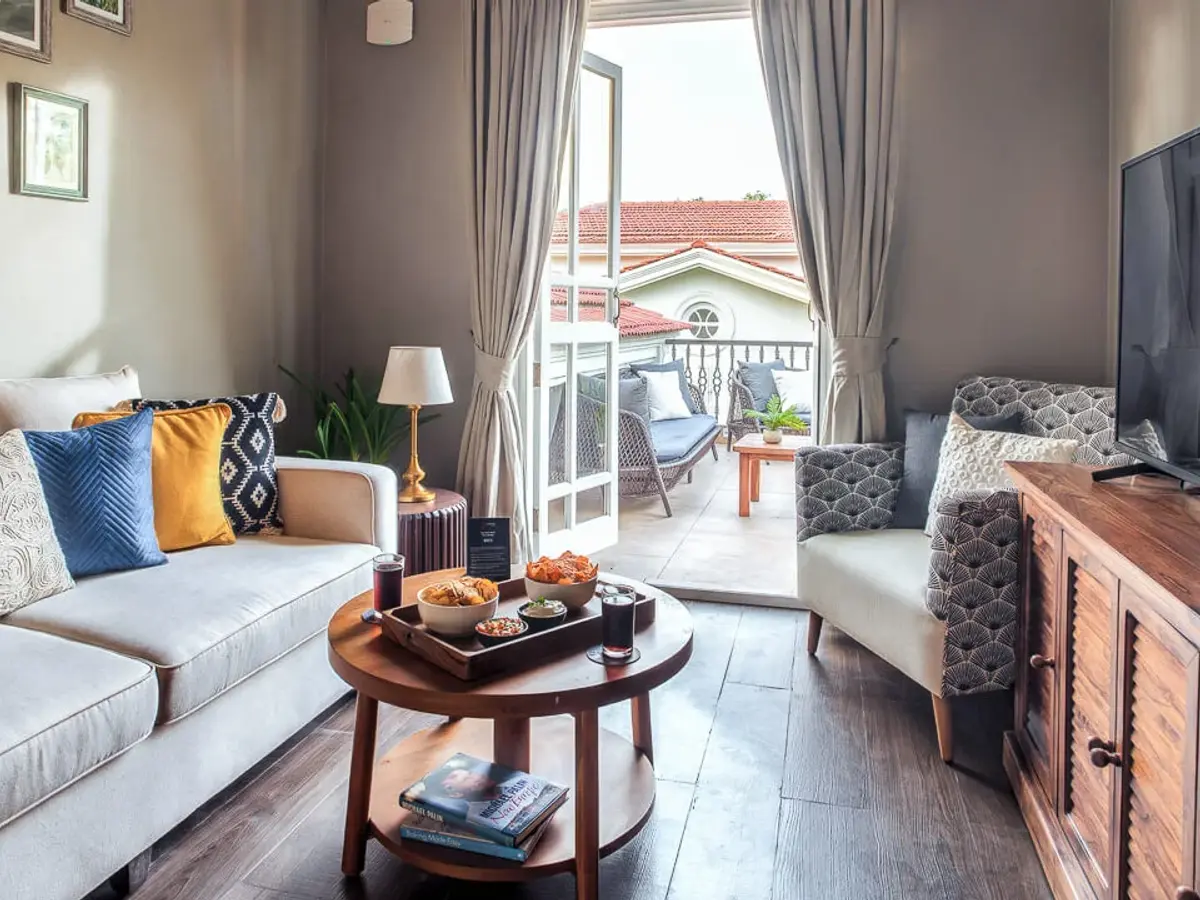 TV Room | Beleza Villa C by Lohono Stays