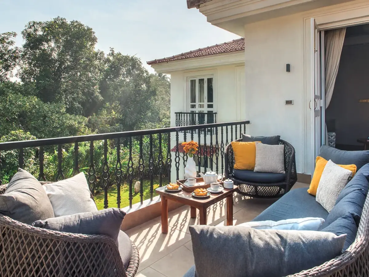 Terrace Seating Area | Beleza Villa C by Lohono Stays