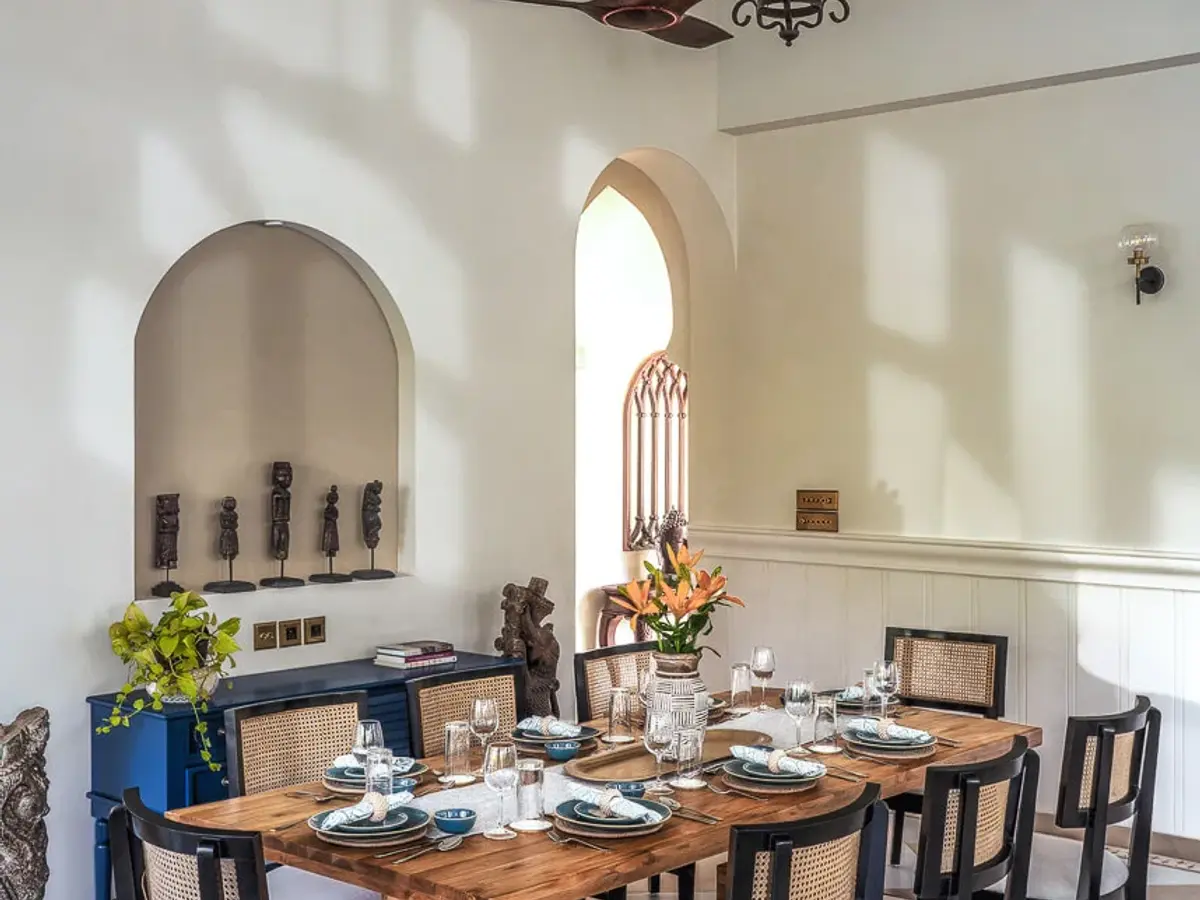 Dining Area | Beleza Villa C by Lohono Stays 