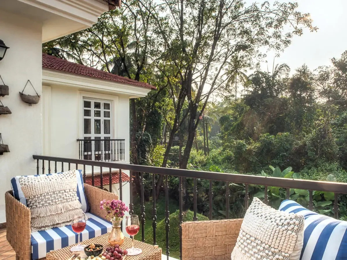 Terrace | Calisto Villa A by Lohono Stays