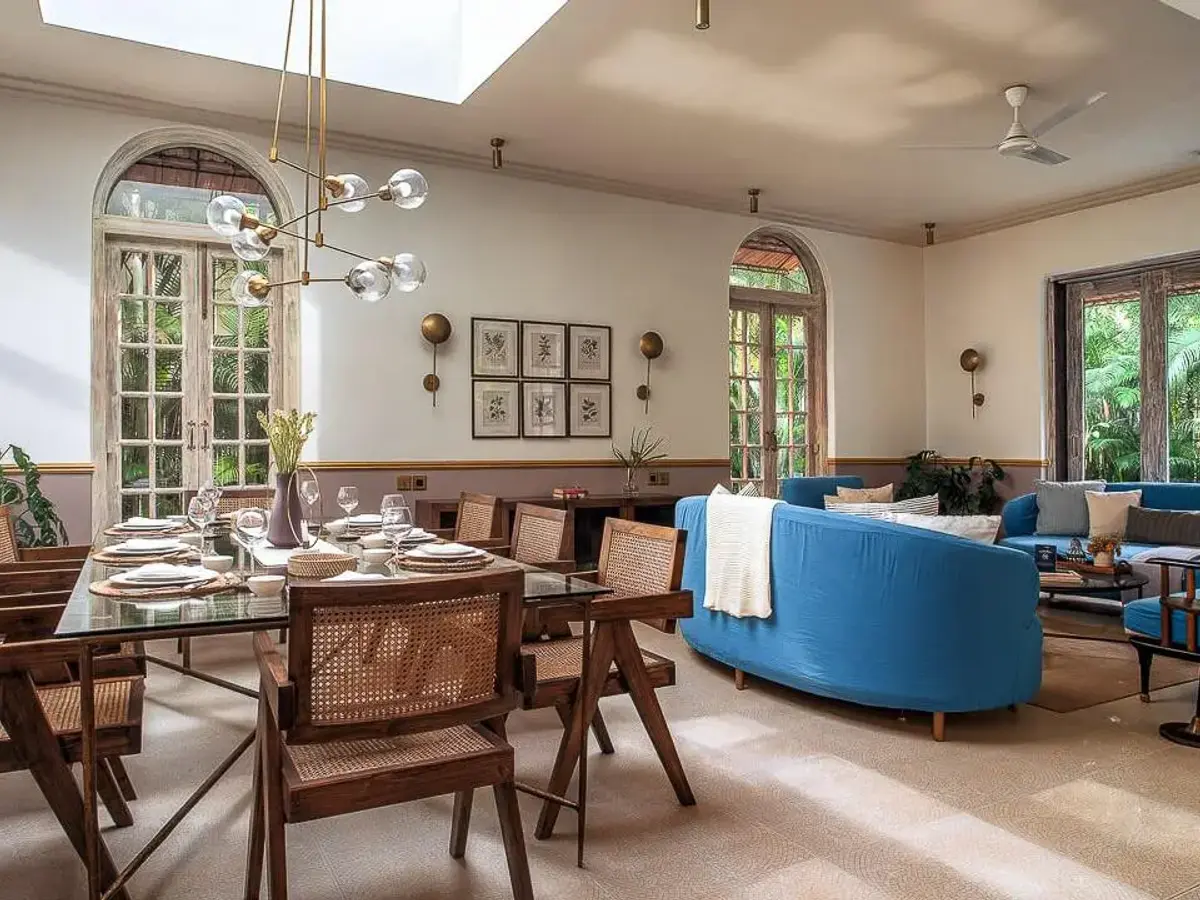 Dining Area | Castello Villa 2 by Lohono Stays 