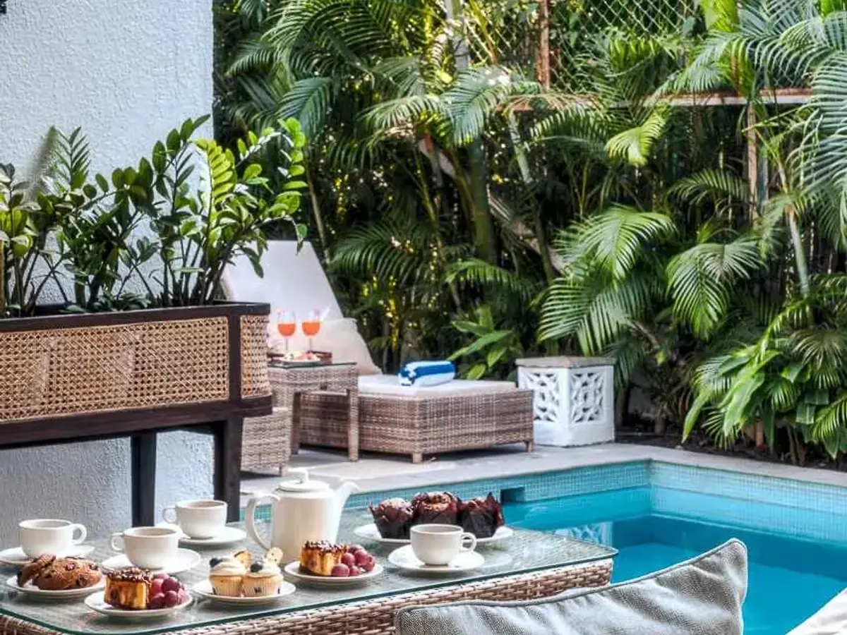 Outdoor Sitting Area | Castello Villa 2 by Lohono Stays