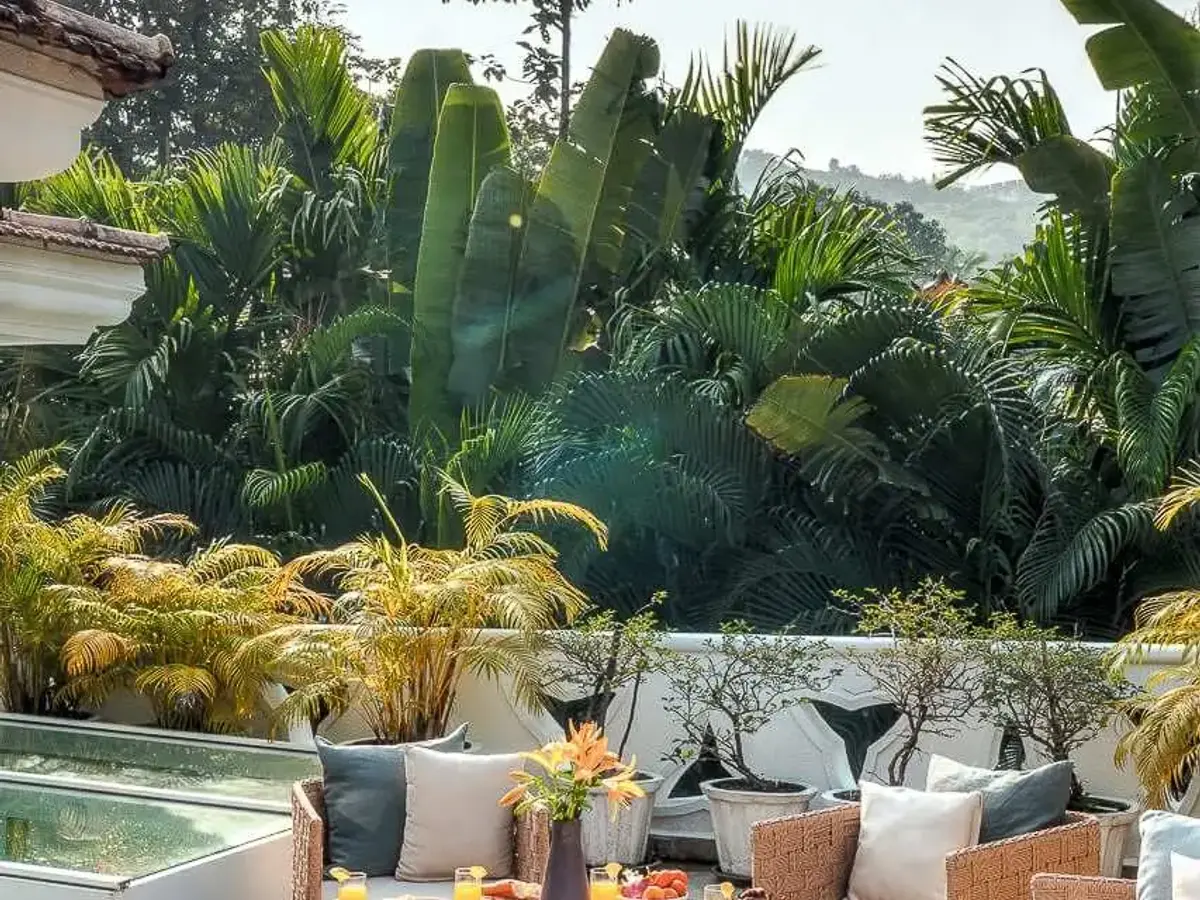 Terrace Breakfast | Castello Villa 2 by Lohono Stays 