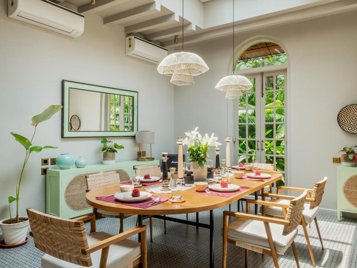 Castello - Villa 1 - Dining area view