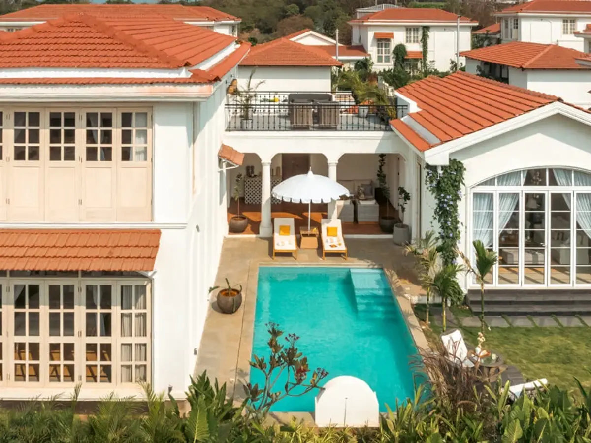 Villa Facade | Enia Villa C | Goa