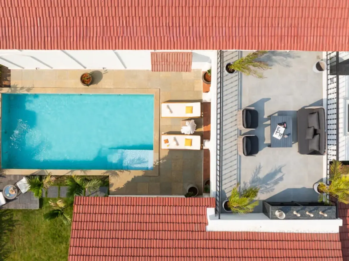 Villa Bird Eye View  | Enia Villa C | Goa