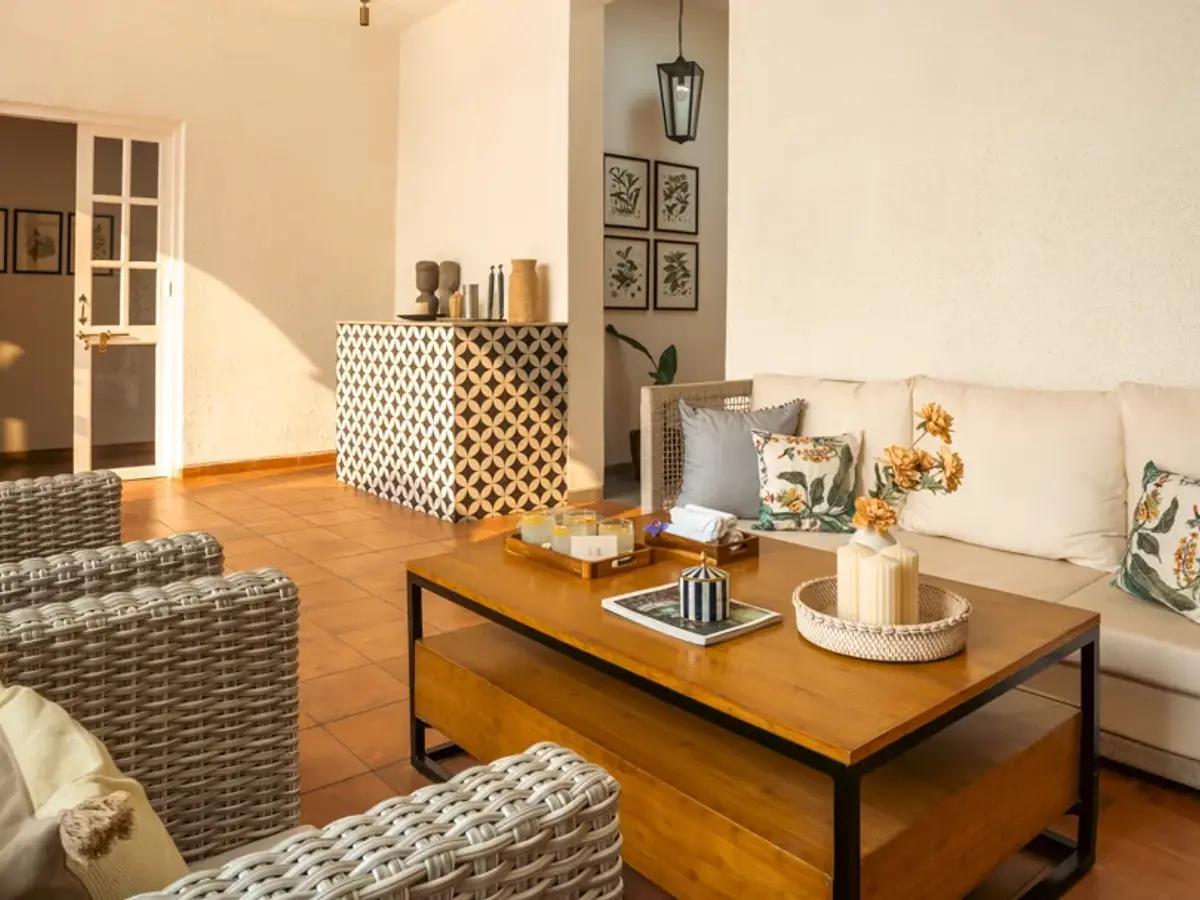 Outdoor Lounging Area | Enia Villa C | Goa