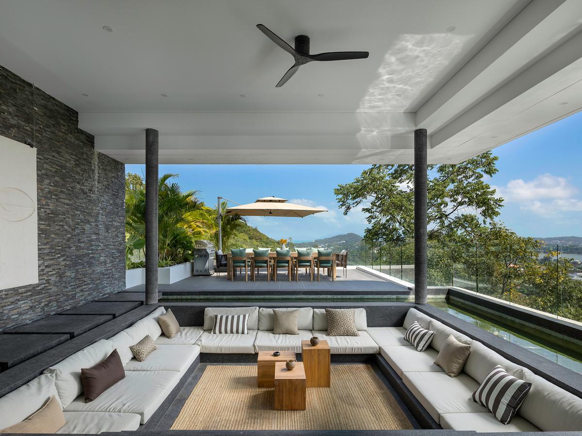 Golden Lotus - Villa Vie - Relaxing sunken sala