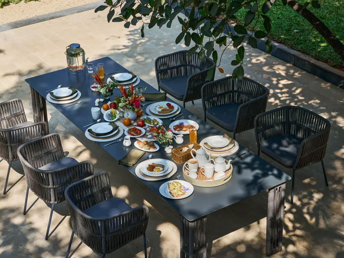 Outdoor Dining | Hermes Coves by Lohono Stays