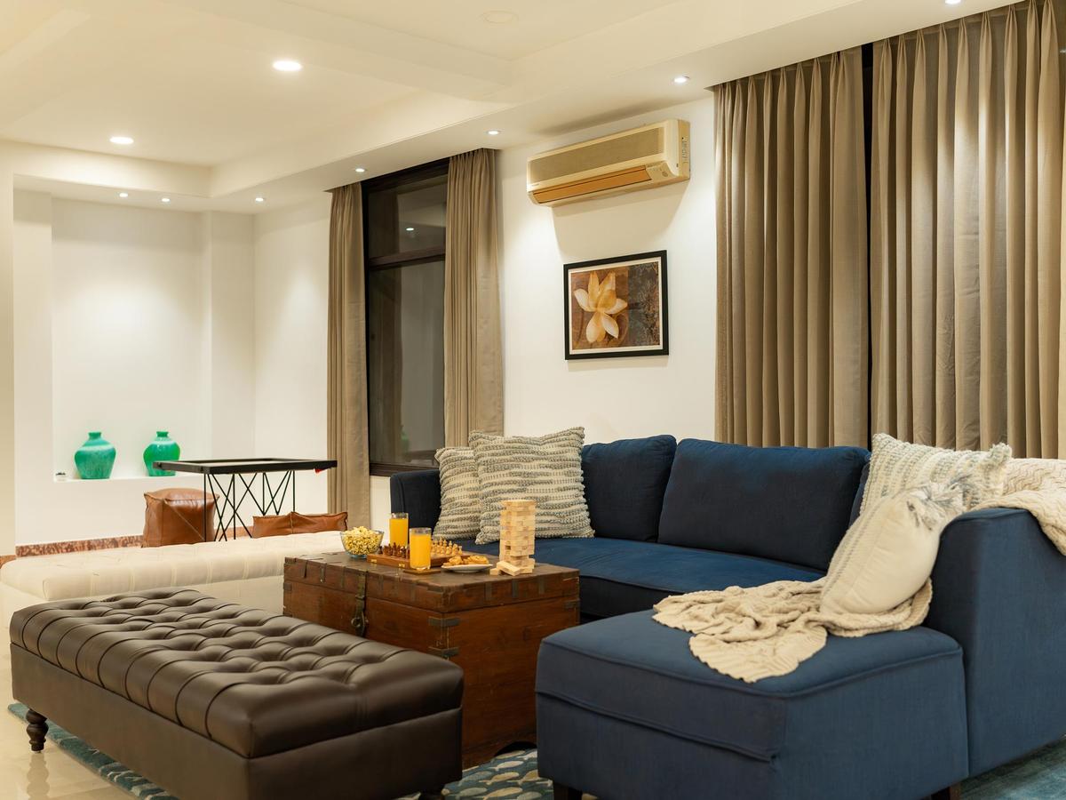 Lounge Area - Morbaugh at Kothari Gadh | Villa in Jaipur