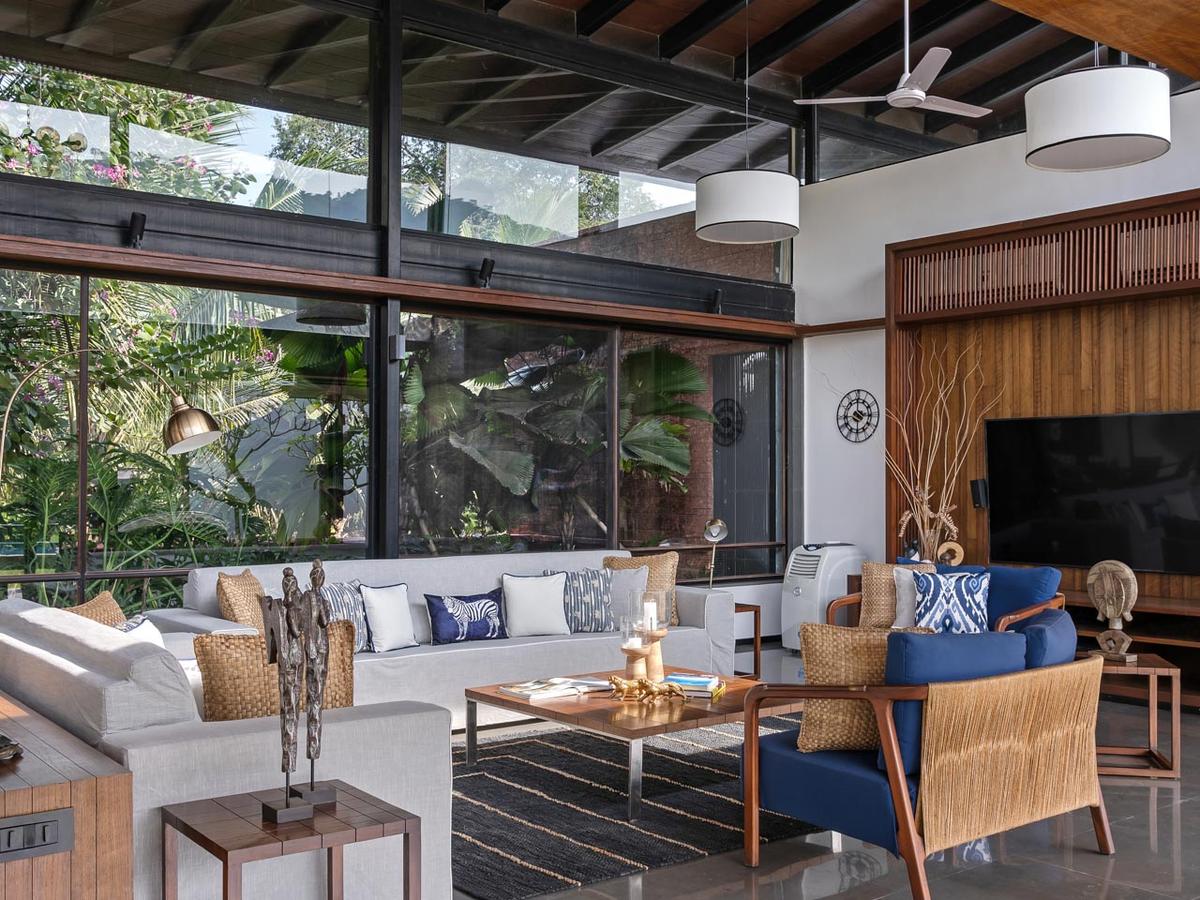 Laterite House - Living Area
