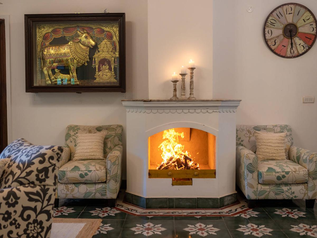 Villa with Fireplace | NP Villa, Coorg