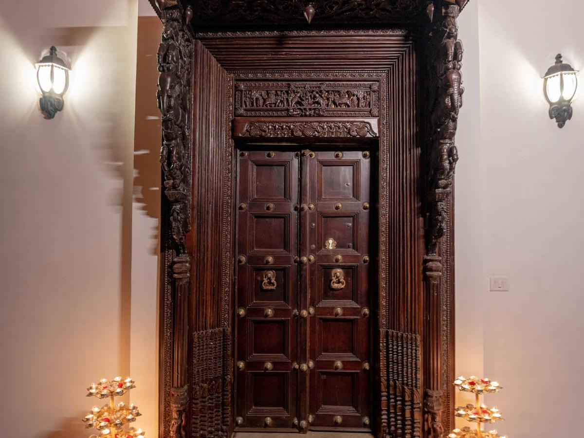 Villa Entrance | NP Villa, Coorg
