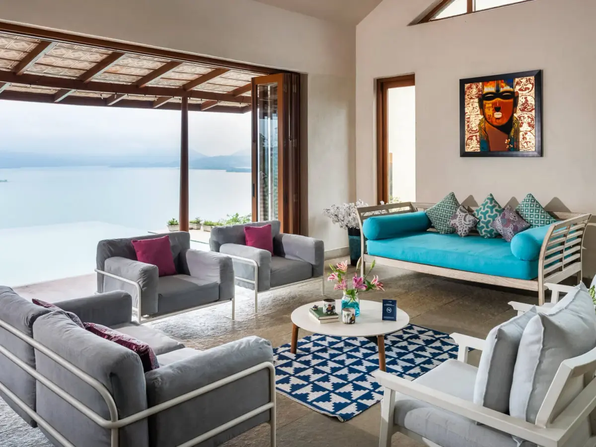 Om Anantha - Infinitum -  Living Area with Views