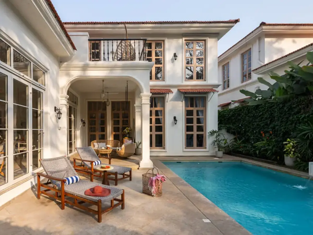 Private Swimming Pool - Regato C Villa in Goa | Lohono Stays