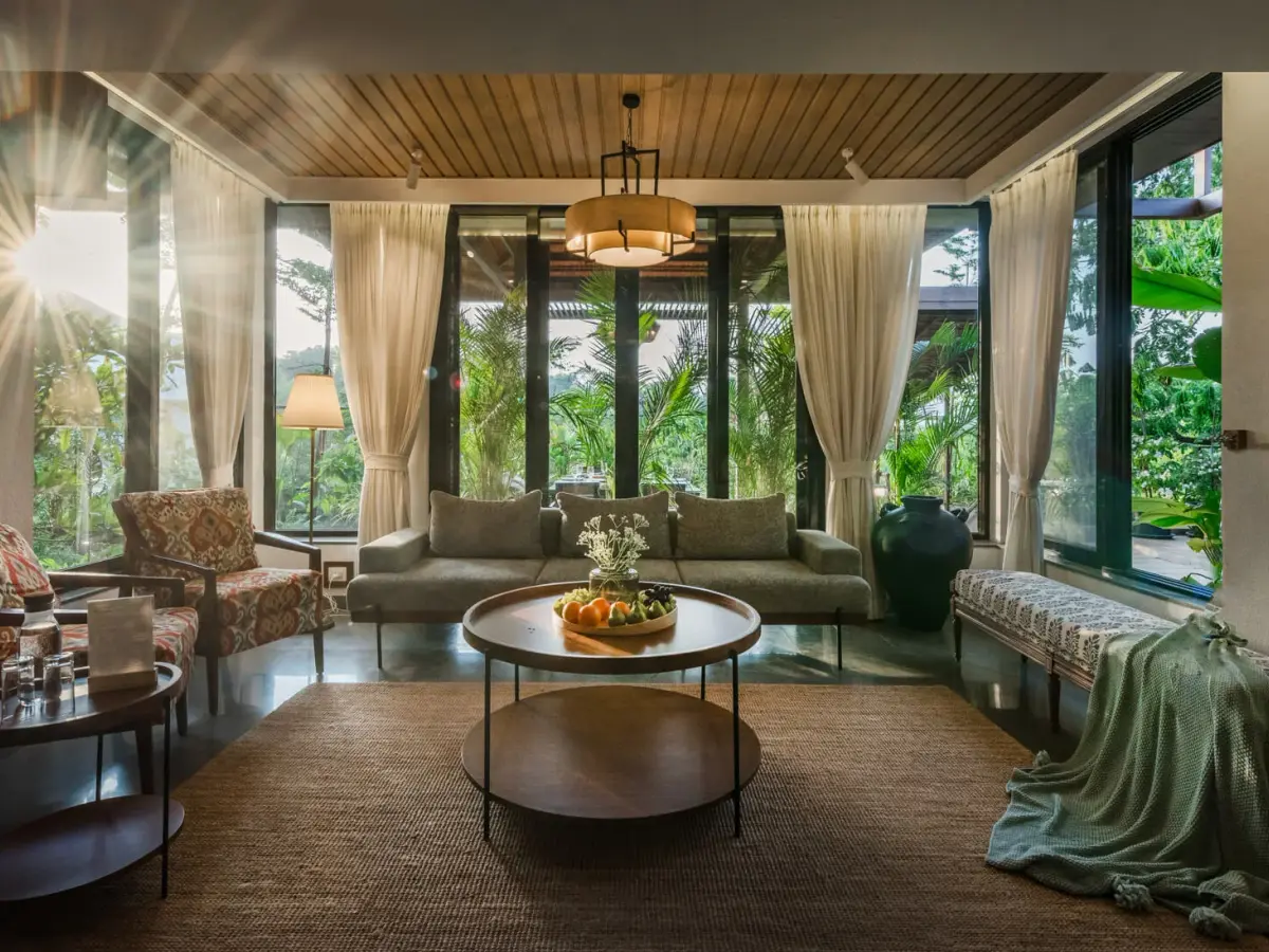 Living Area | Rigveda Villa | Lonavala