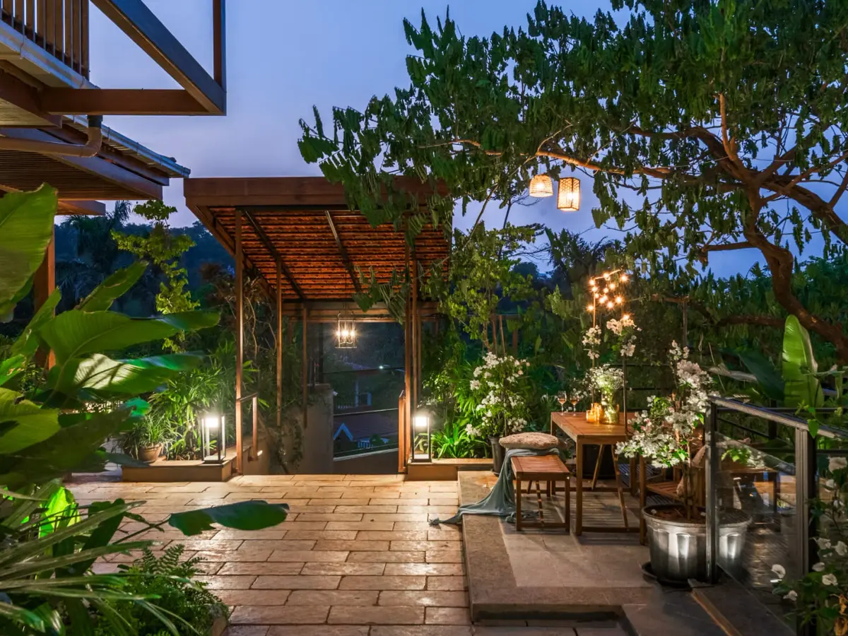 Evening Facades | Rigveda Villa | Lonavala