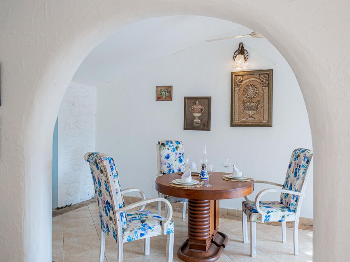 Dining area | Villa Santorini in Alibaug