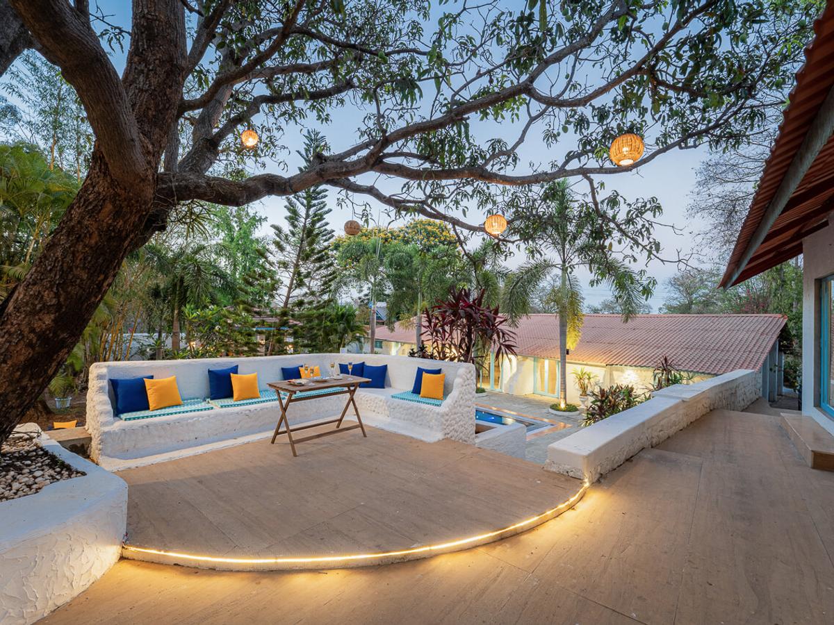 Outdoor Seating | Villa Santorini in Alibaug