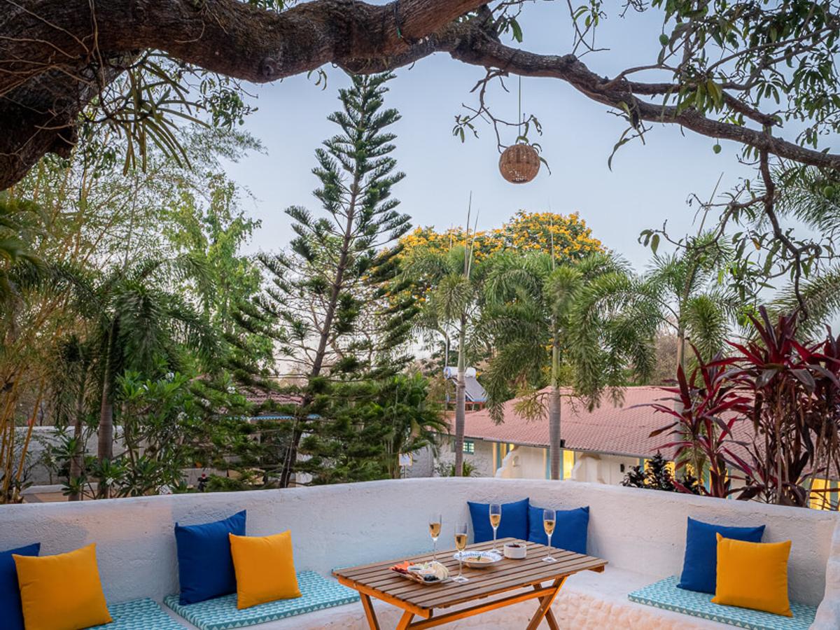 Outdoor Seating | Villa Santorini in Alibaug