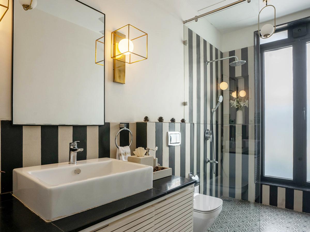 Bathroom 1 | Siena D Villa in Alibaug