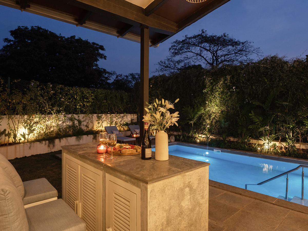 Swimming Pool in Villa - Siena D Villa in Alibaug