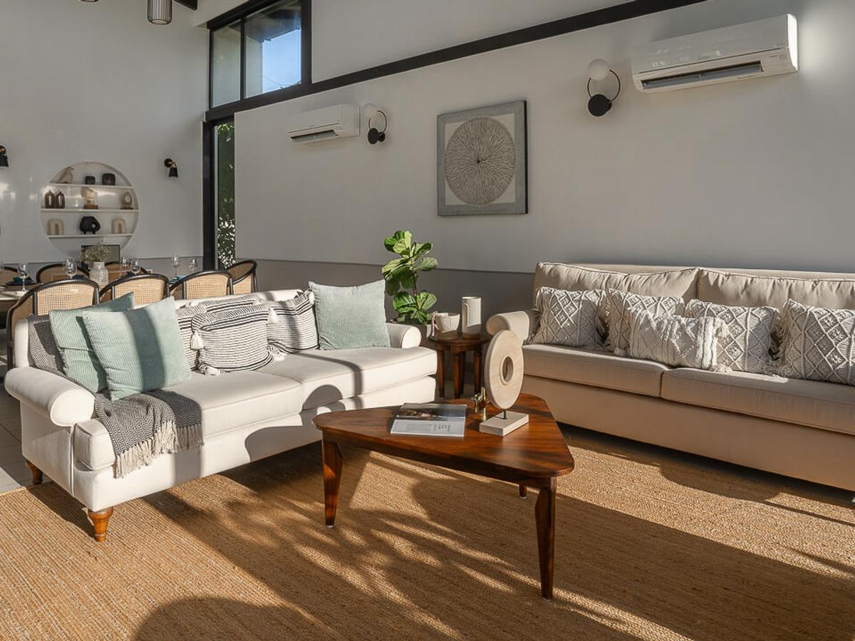 Living Area & Dining Area |Siena Villa G by Lohono Stays