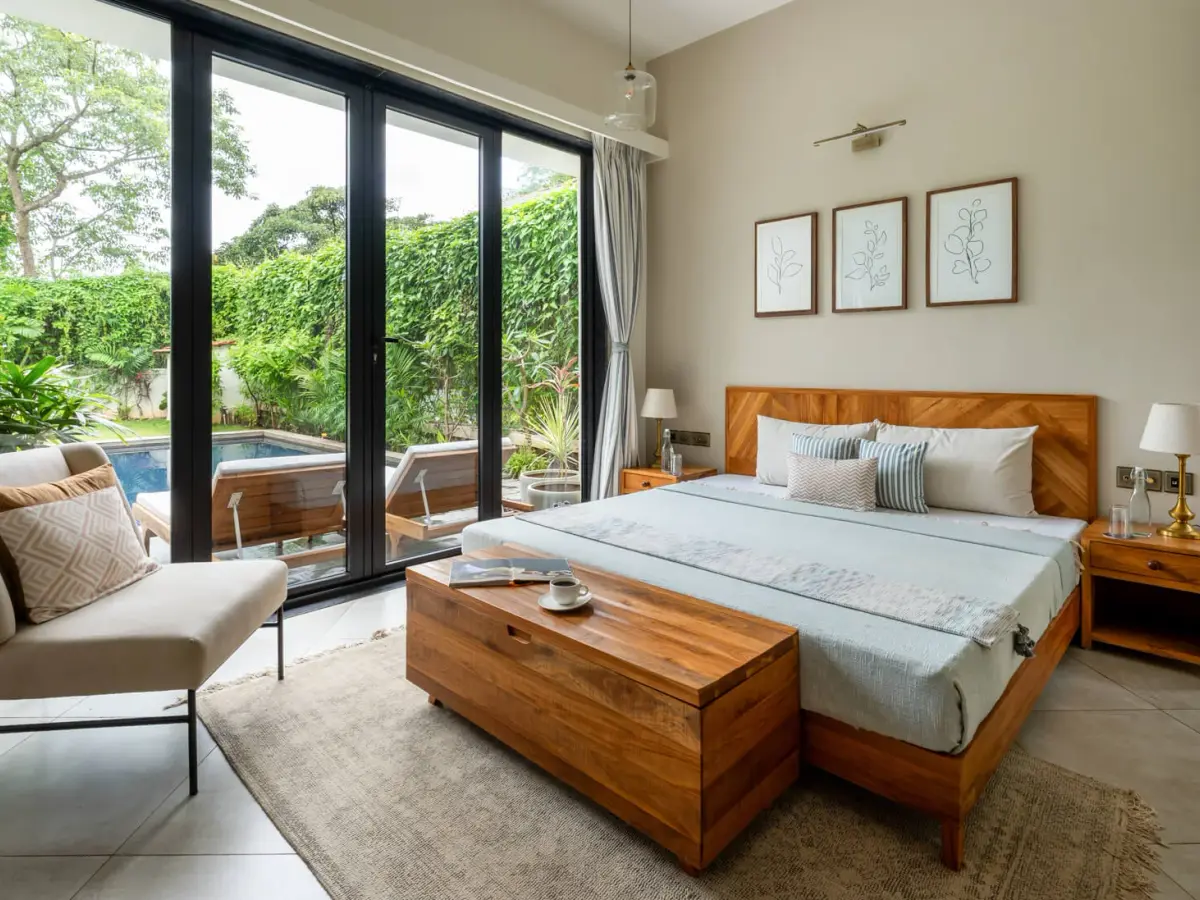 Bedroom 2 | Villa in Alibaug - Siena Villa B