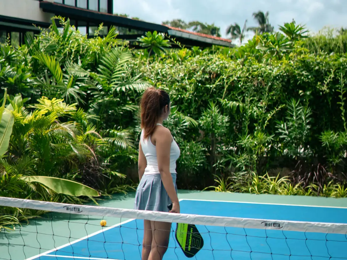 Pickle Ball court | Siena Villa B by Lohono Stays