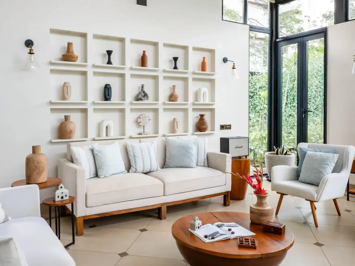 Living Area | Private Villa by Lohono Stays