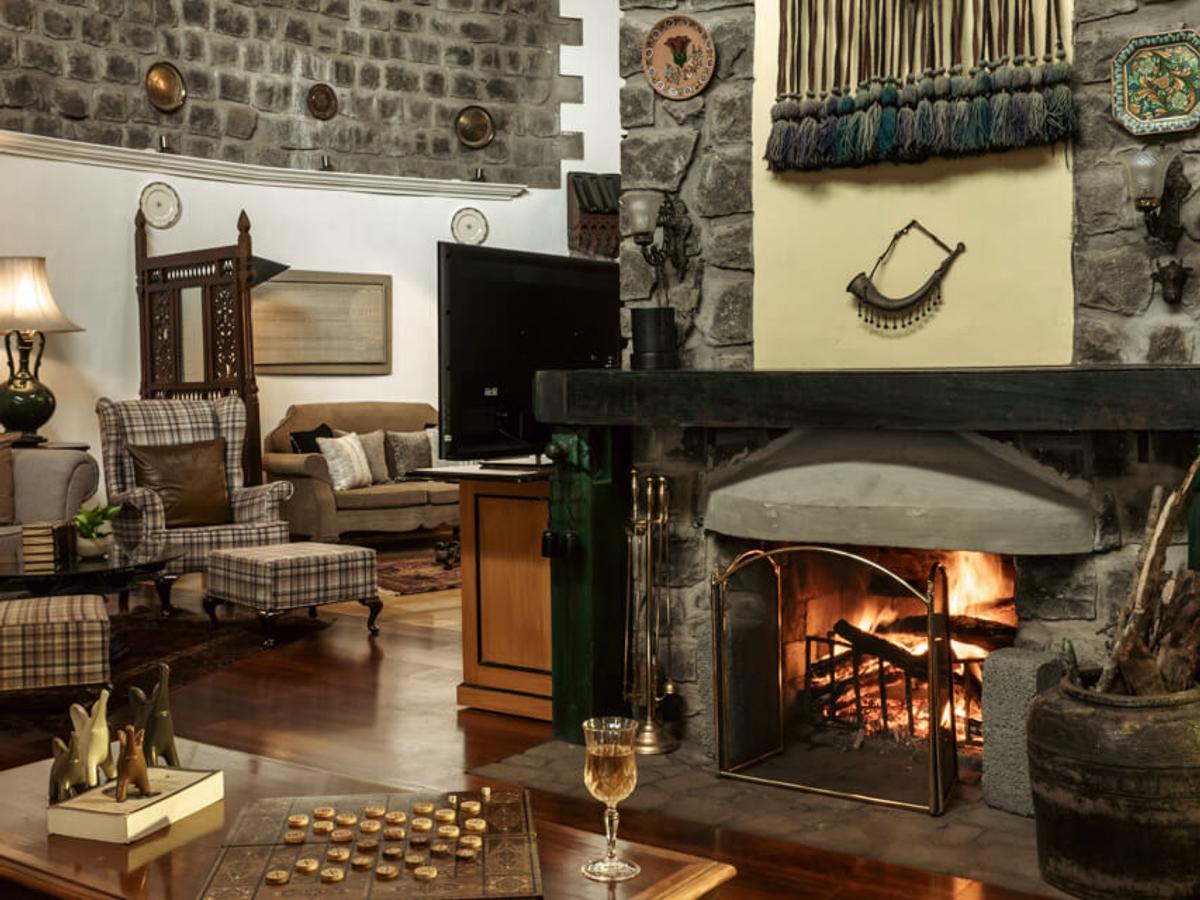 Fireplace | Valora Estate, Coonoor by Lohono Stays