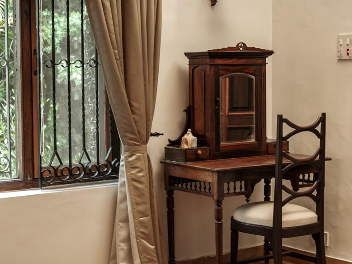 Bedroom 2 Vanity | Valora Estate by Lohono Stays