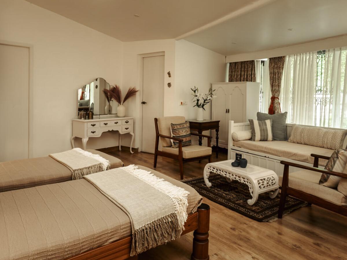 Villa with Twin Beds | Valora Estate by Lohono Stays
