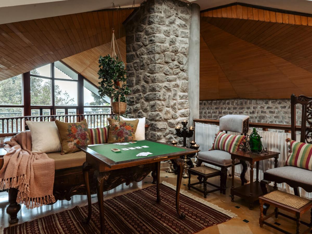 First Floor Common Area | Valora Estate by Lohono Stays