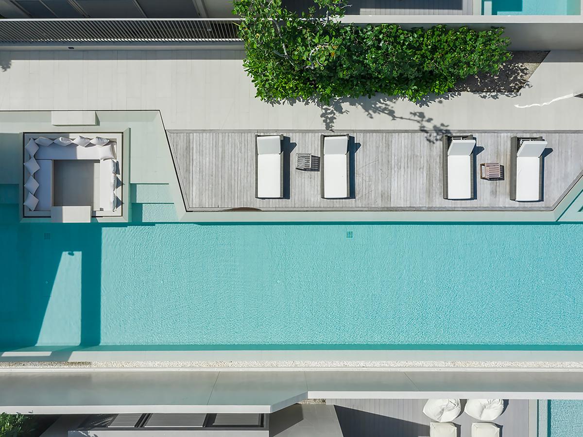 Veyla Natai Residences - Pool aerial shot