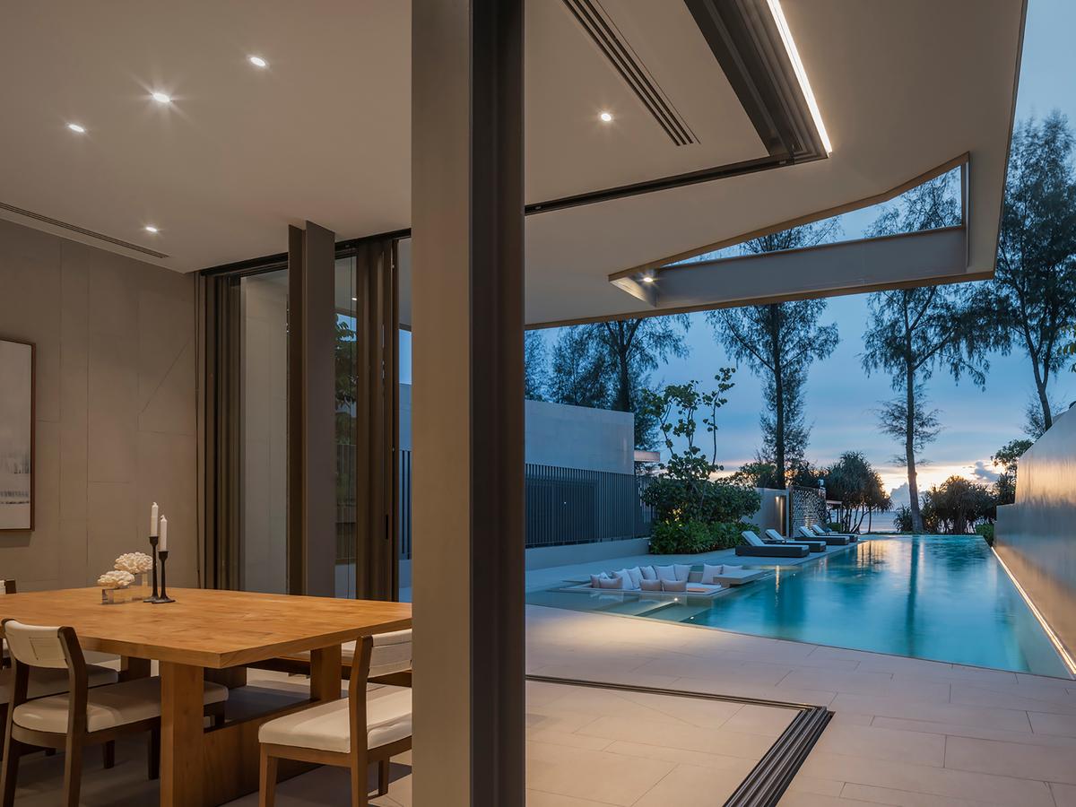 Veyla Natai Residences - Villa at dusk