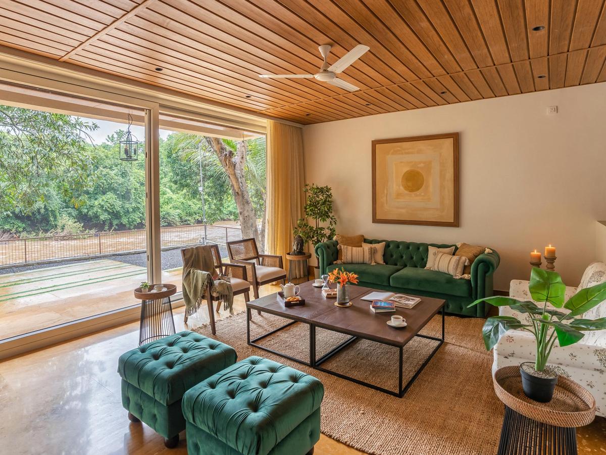 Villa Athini - Living area