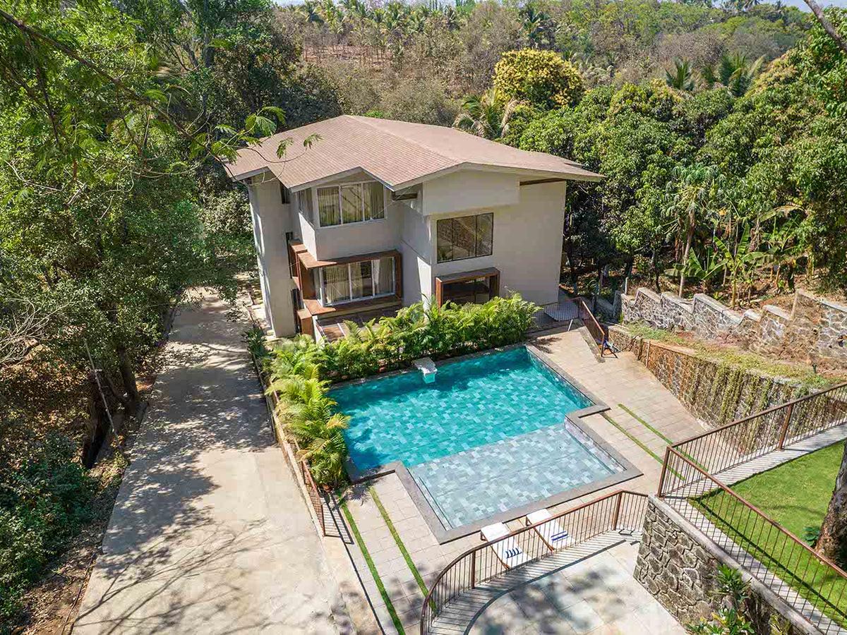 Villa Athini - Ariel View1