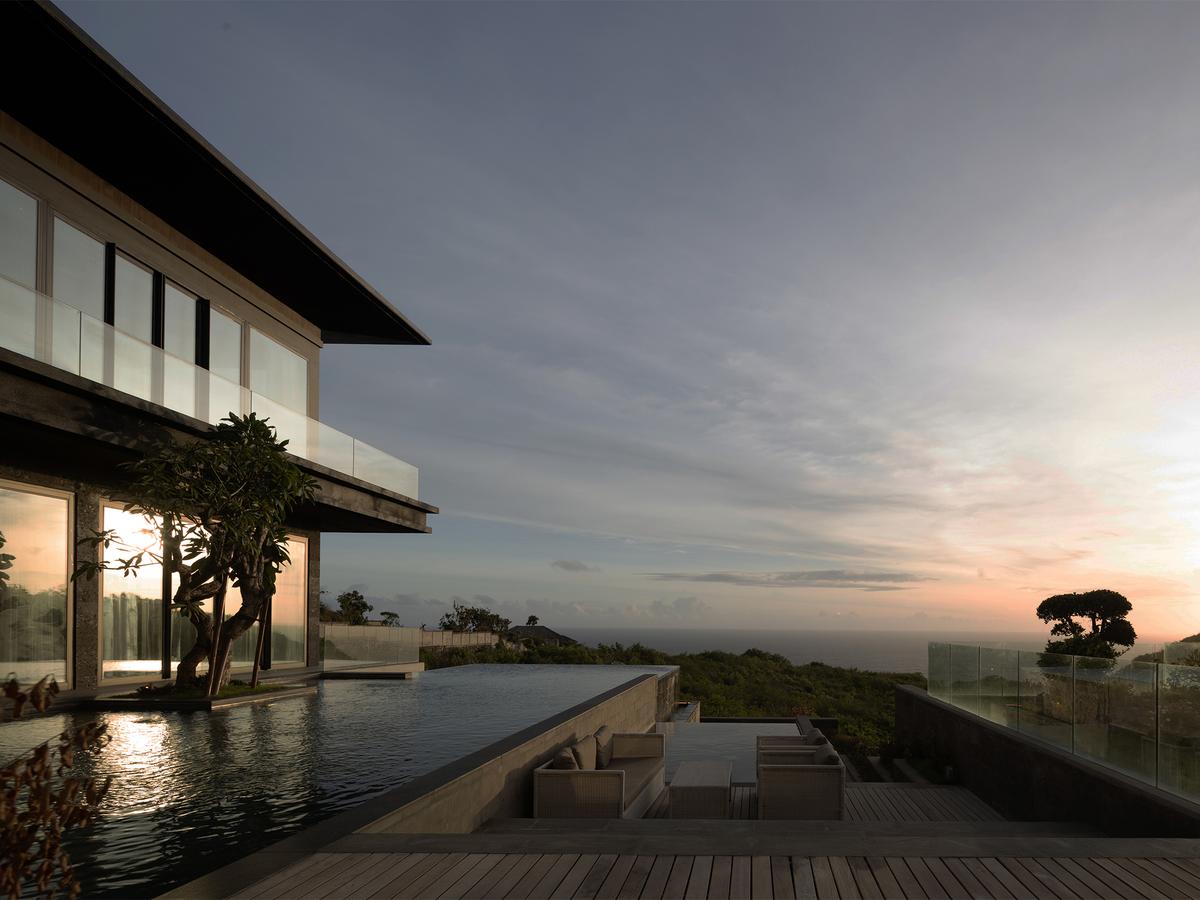 Villa BIE - Majestic ocean view from the pool area