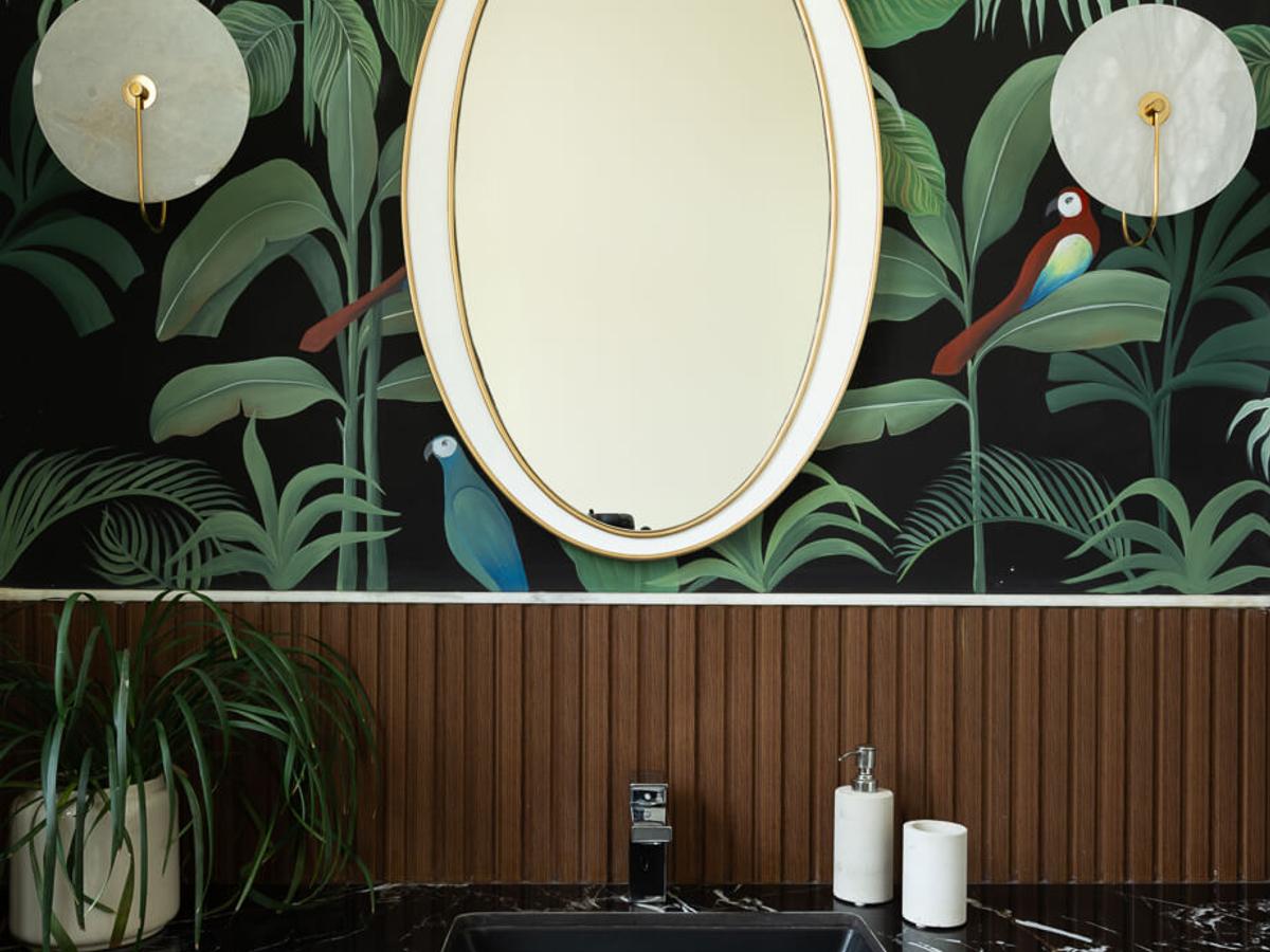 Powder Room | Villa Feliz by Lohono Stays